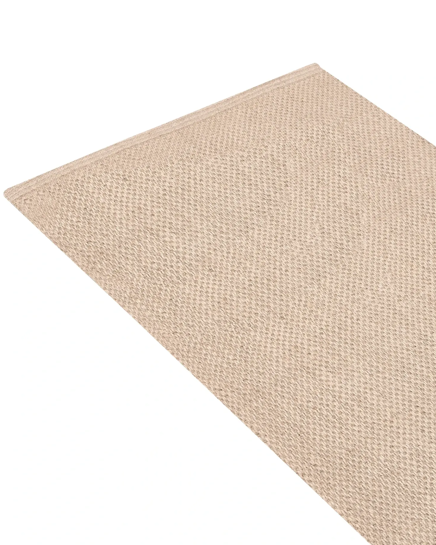 Gulvtæppe NANDED Lys Beige 80 x 300 cm Jute