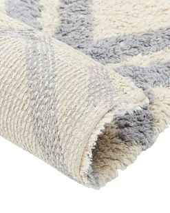 Gulvtæppe NEVSEHIR Beige 160 x 230 cm Bomuld