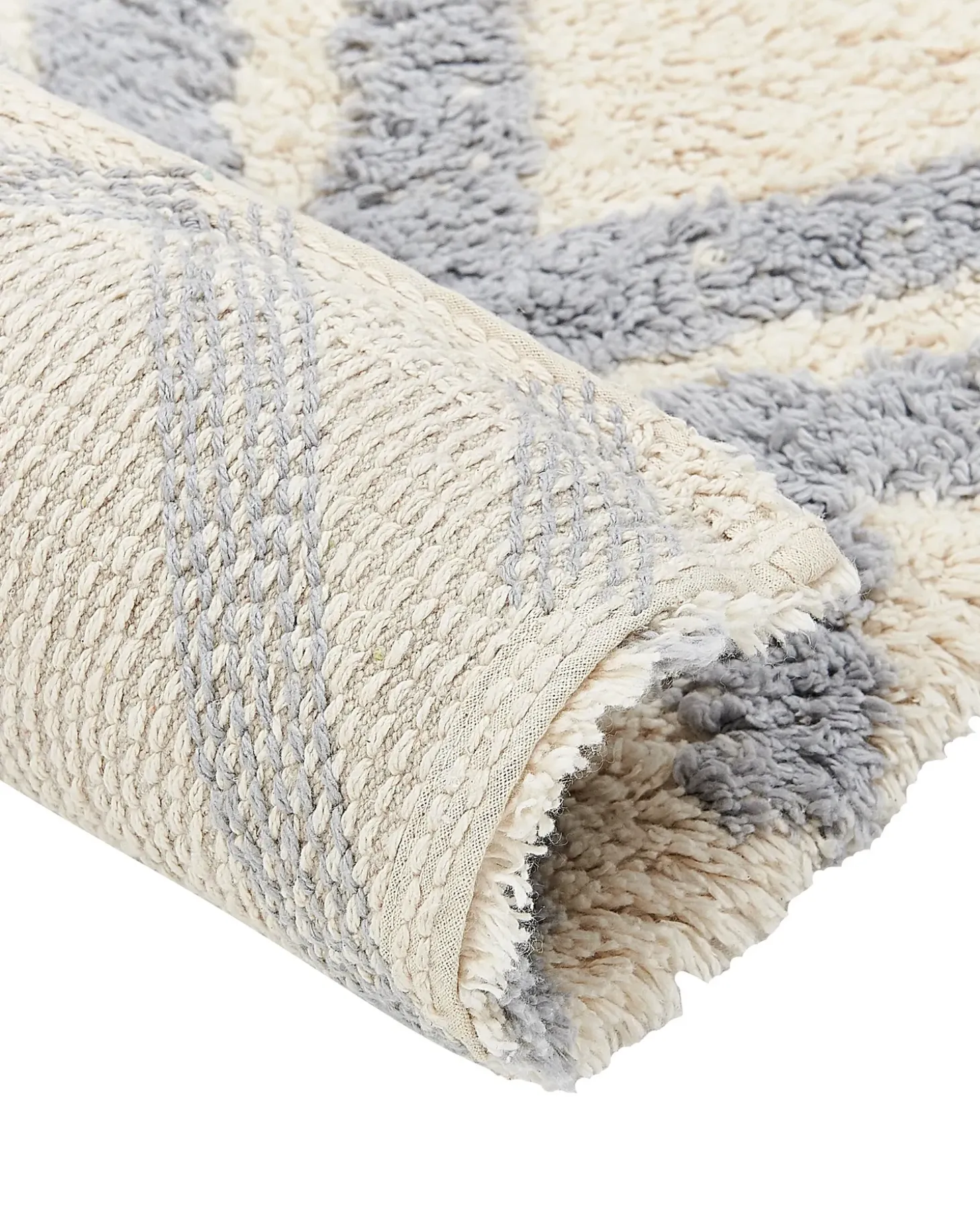 Gulvtæppe NEVSEHIR Beige 160 x 230 cm Bomuld