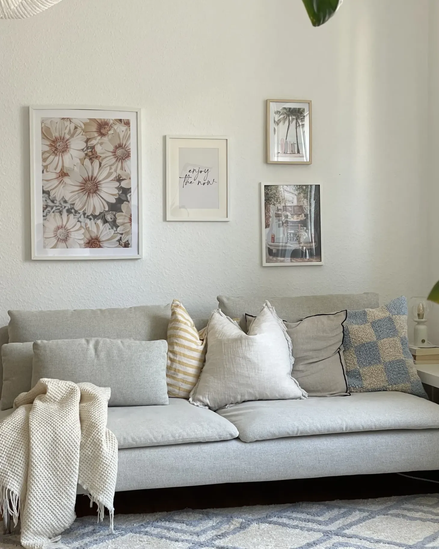 Gulvtæppe NEVSEHIR Beige 160 x 230 cm Bomuld