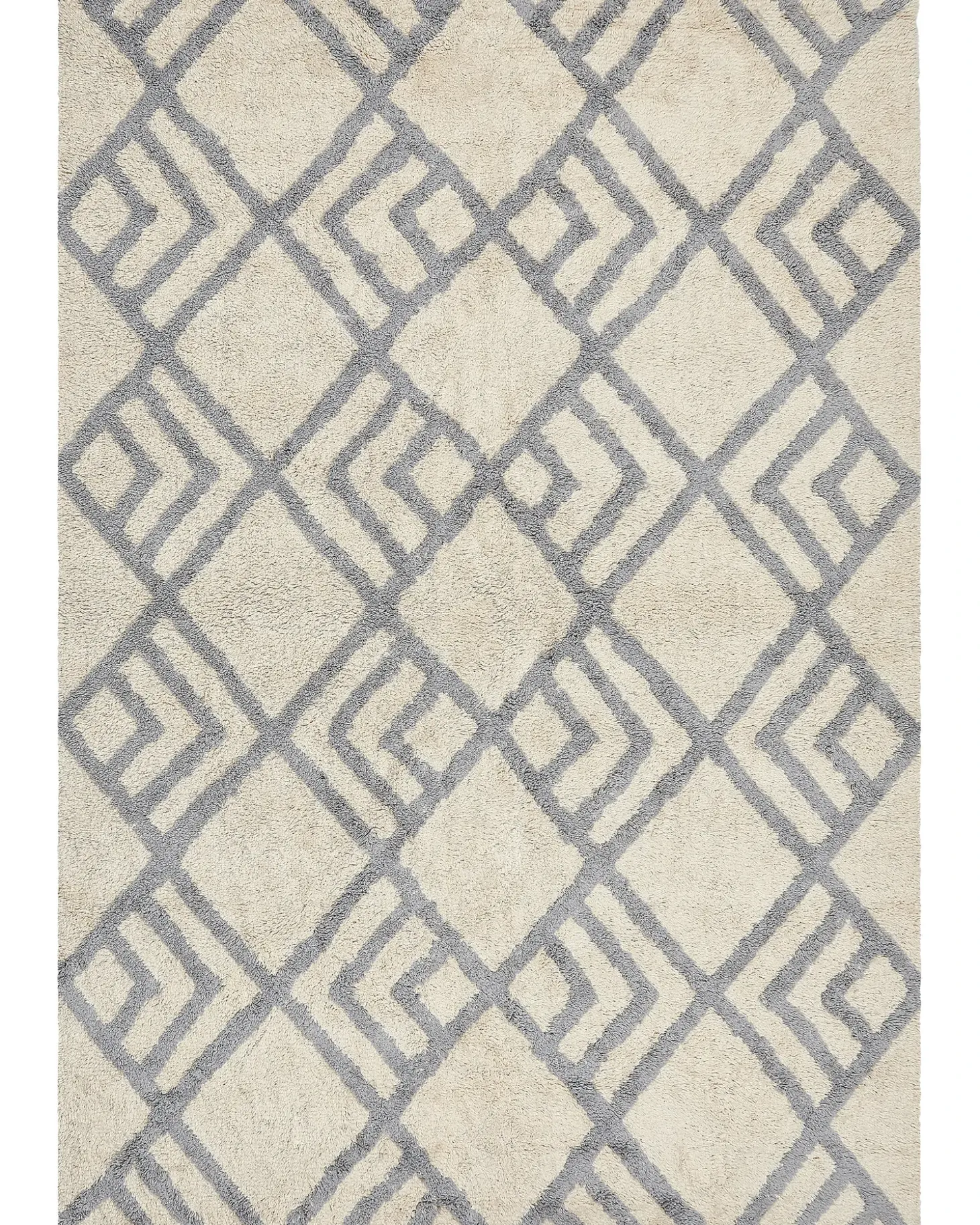 Gulvtæppe NEVSEHIR Beige 160 x 230 cm Bomuld