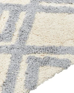 Gulvtæppe NEVSEHIR Beige 160 x 230 cm Bomuld