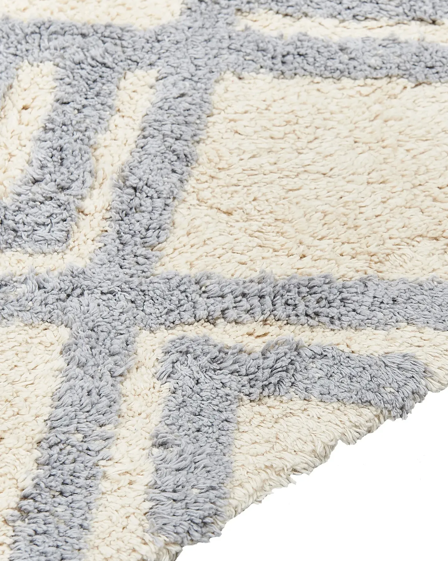 Gulvtæppe NEVSEHIR Beige 160 x 230 cm Bomuld