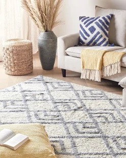 Gulvtæppe NEVSEHIR Beige 160 x 230 cm Bomuld