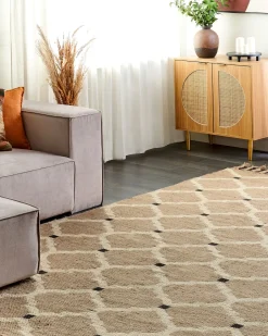 Gulvtæppe ORENCIK Beige 200 x 300 cm Jute