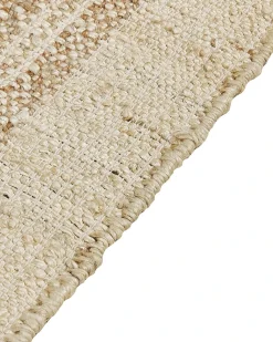 Gulvtæppe ORTAOBA Beige 160 x 230 cm Jute