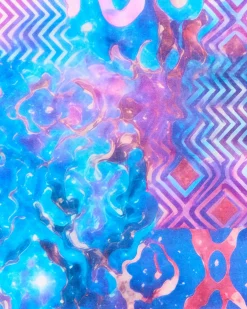 Gulvtæppe ORVELLA Multifarvet 200 x 300 cm