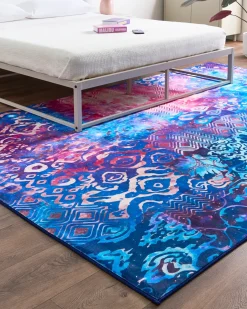 Gulvtæppe ORVELLA Multifarvet 200 x 300 cm