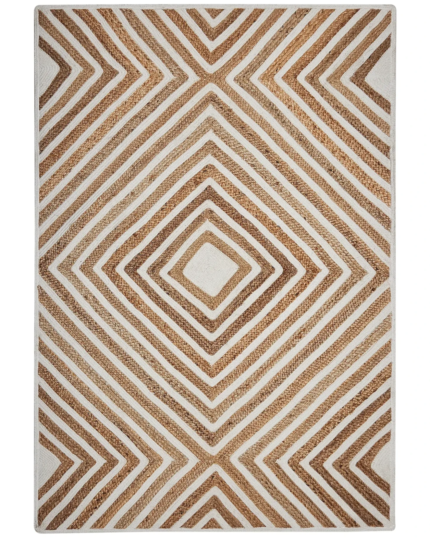 Gulvtæppe PIRLI Beige 140 x 200 cm Jute