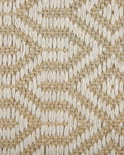 Gulvtæppe POZANTI Beige 50 x 80 cm Jute