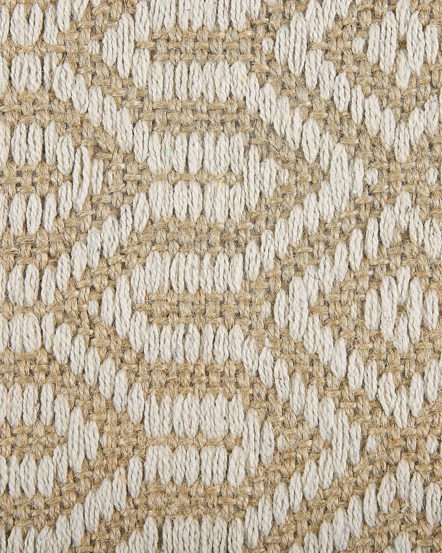 Gulvtæppe POZANTI Beige 50 x 80 cm Jute