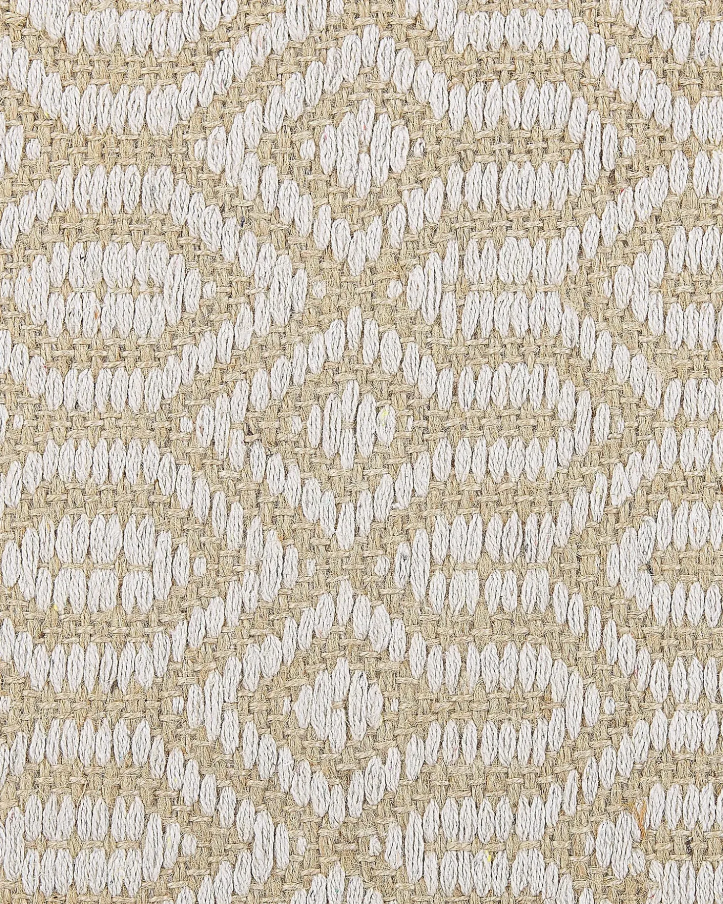 Gulvtæppe POZANTI Beige 140 x 200 cm Jute
