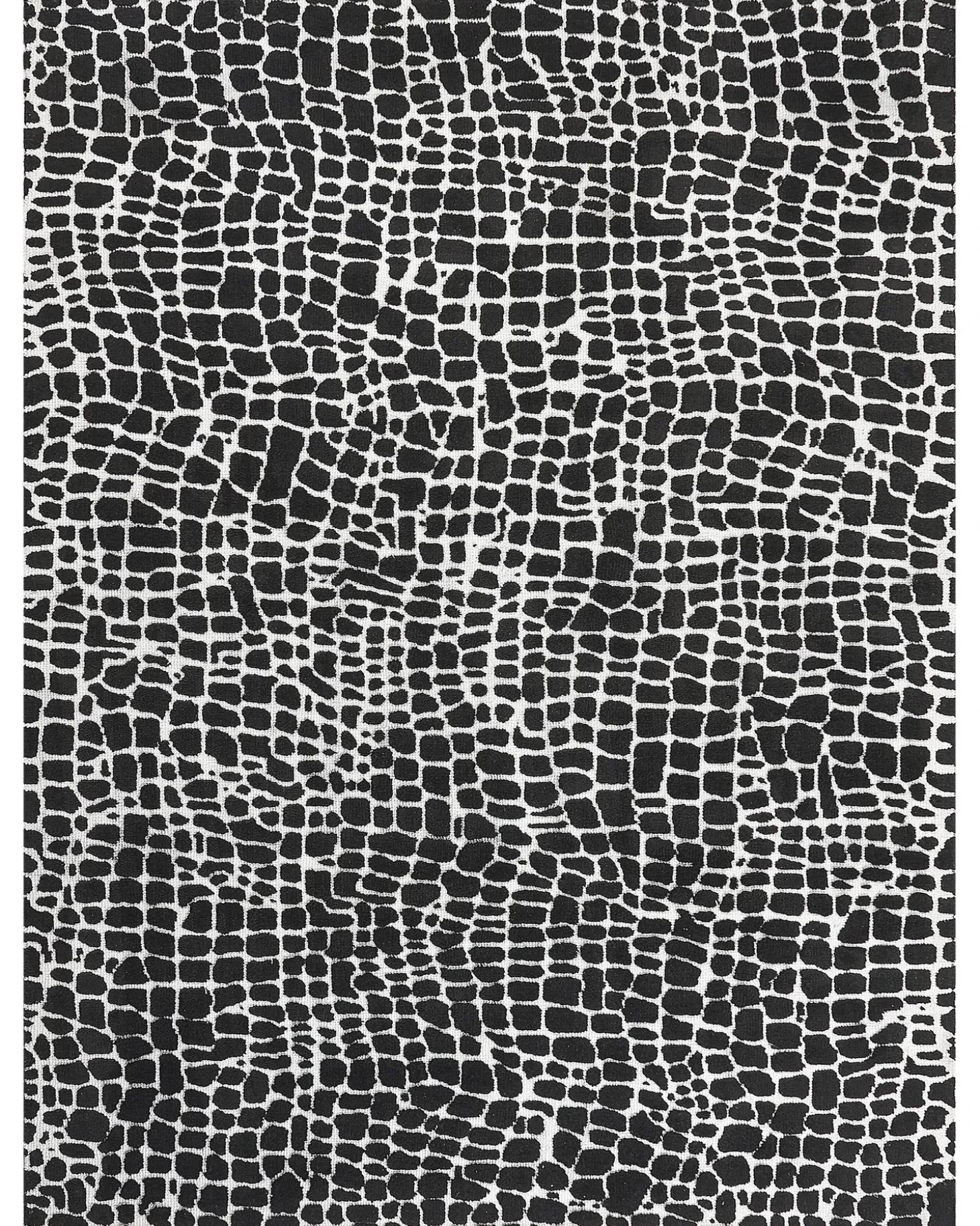 Gulvtæppe PUNGE Sort 300 x 400 cm