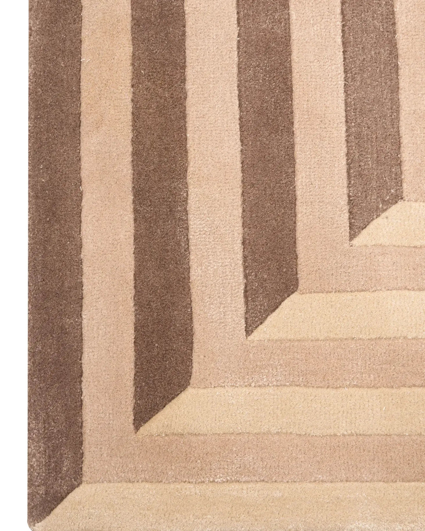Gulvtæppe SARAI Beige 200 x 300 cm Viskose