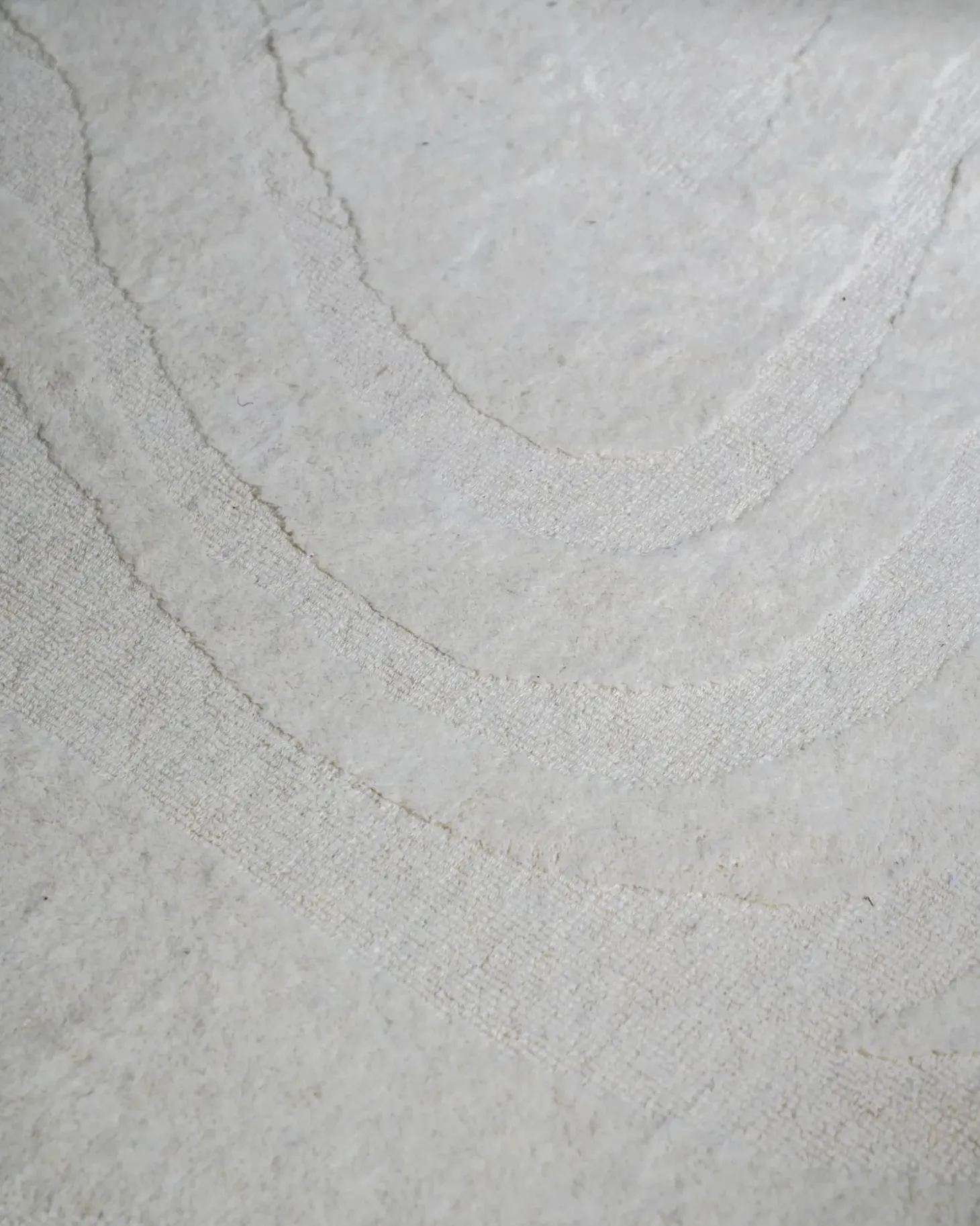 Gulvtæppe SASNAK Beige 300 x 400 cm Uld