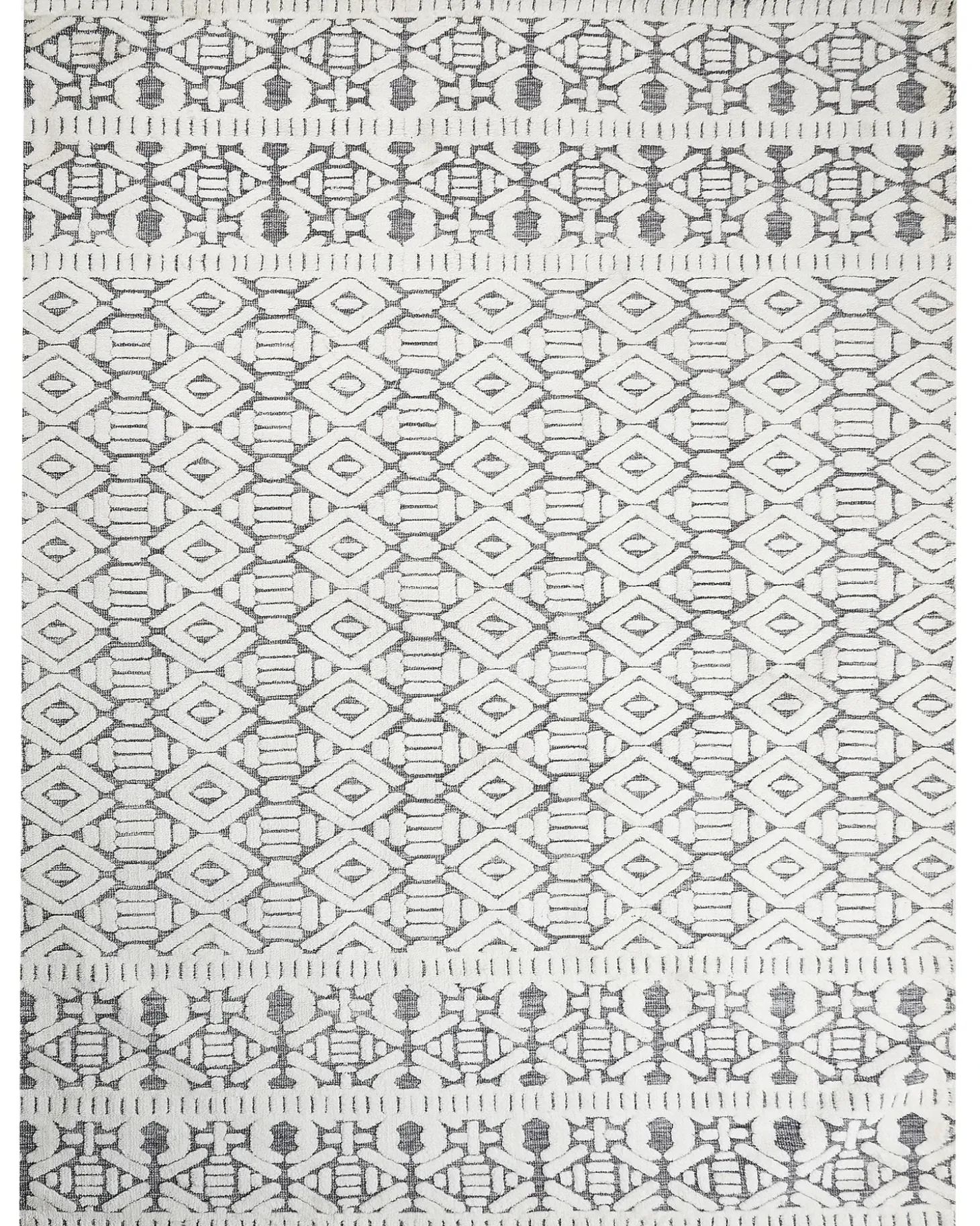 Gulvtæppe SIBI Hvid 300 x 400 cm