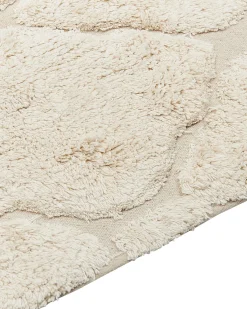 Gulvtæppe SILCHAR Beige 160 x 230 cm Bomuld
