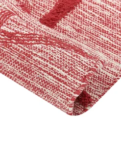 Gulvtæppe SIVAS Rød 160 x 230 cm Bomuld