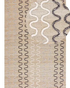Gulvtæppe SOGUT Beige 160 x 230 cm Jute