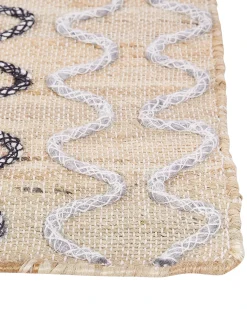 Gulvtæppe SOGUT Beige 160 x 230 cm Jute