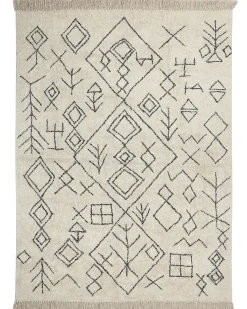 Gulvtæppe SOMEK Beige 160 x 230 cm Bomuld