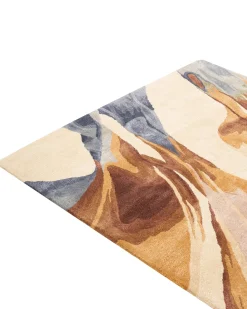 Gulvtæppe SWABI Multifarvet 160 x 230 cm Viskose