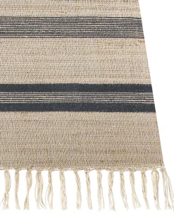 Gulvtæppe TALPUR Grafit 160 x 230 cm Jute