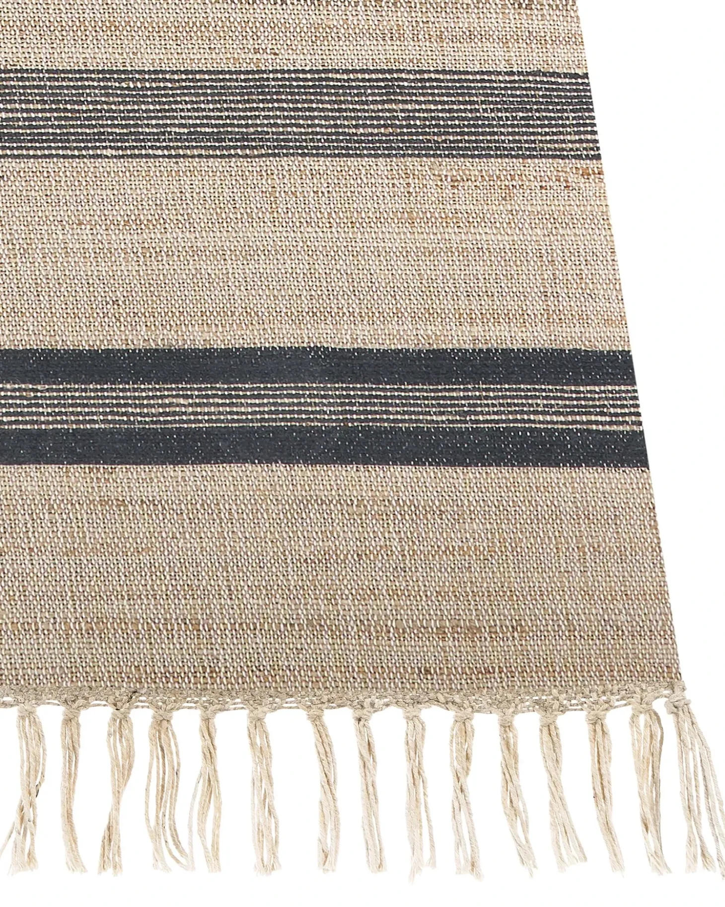 Gulvtæppe TALPUR Grafit 160 x 230 cm Jute