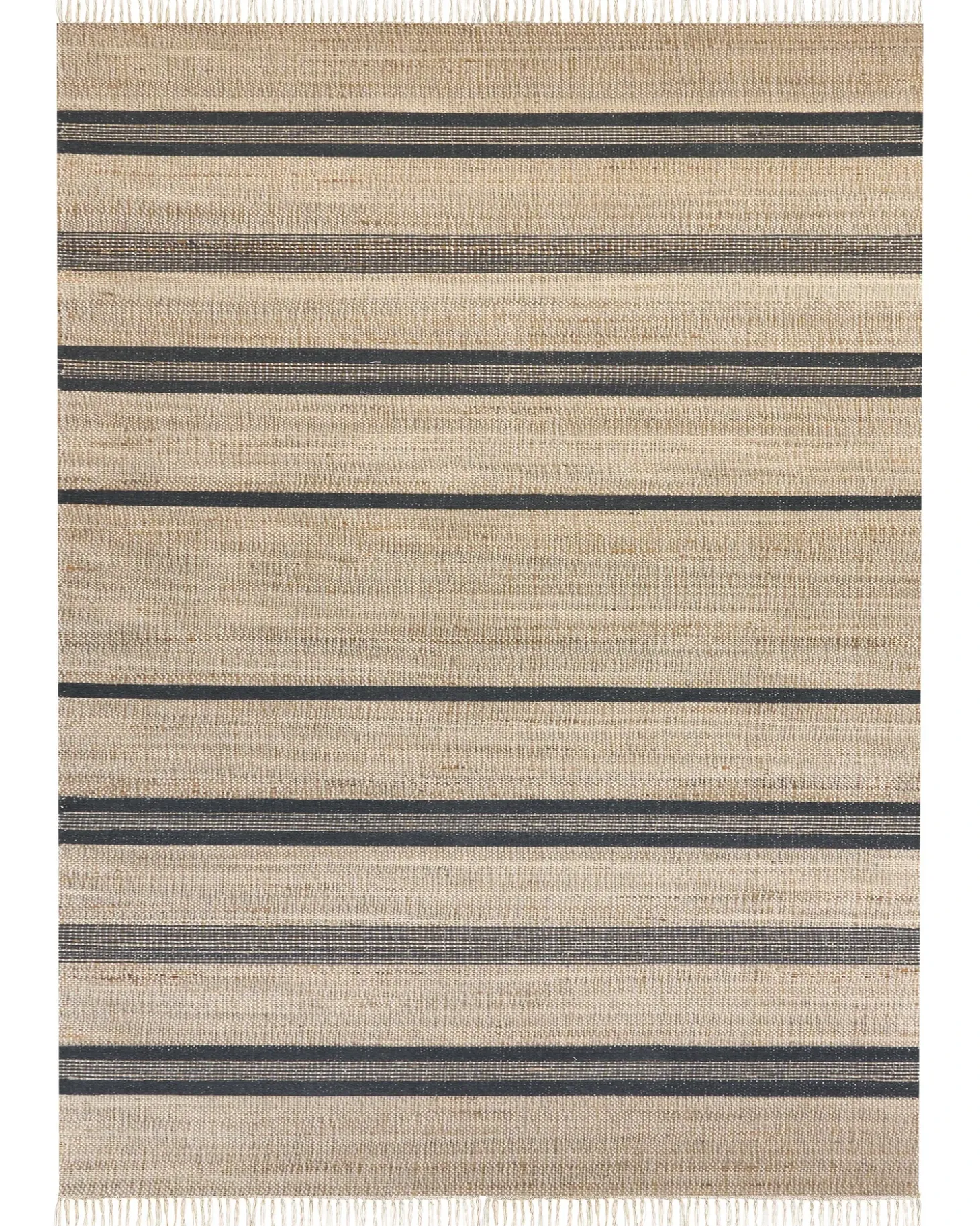 Gulvtæppe TALPUR Grafit 160 x 230 cm Jute