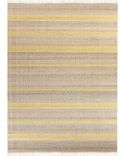 Gulvtæppe TALPUR Gul 160 x 230 cm Jute