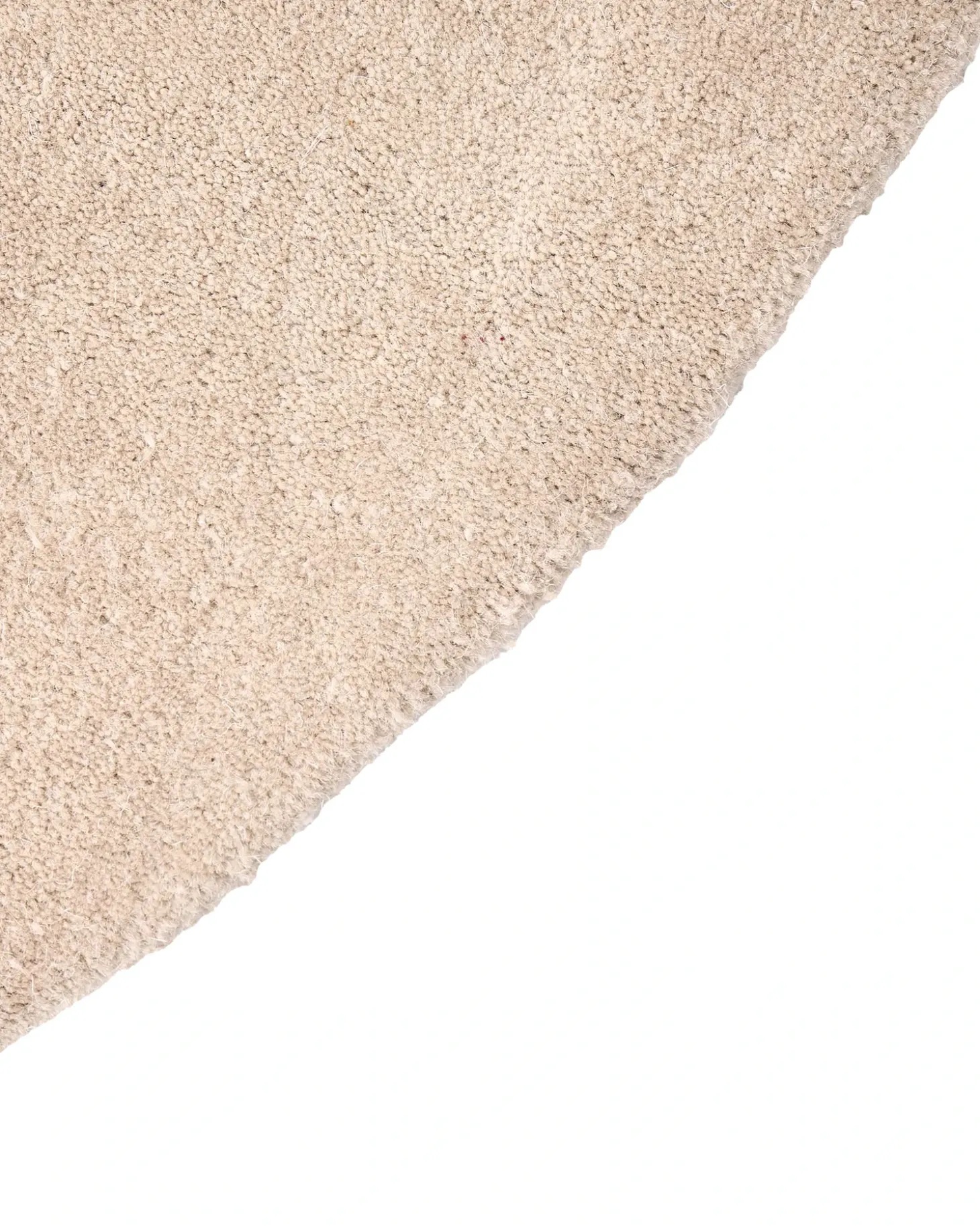 Gulvtæppe VASCO Beige ø 140 cm Uld