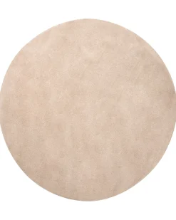Gulvtæppe VASCO Beige ø 140 cm Uld