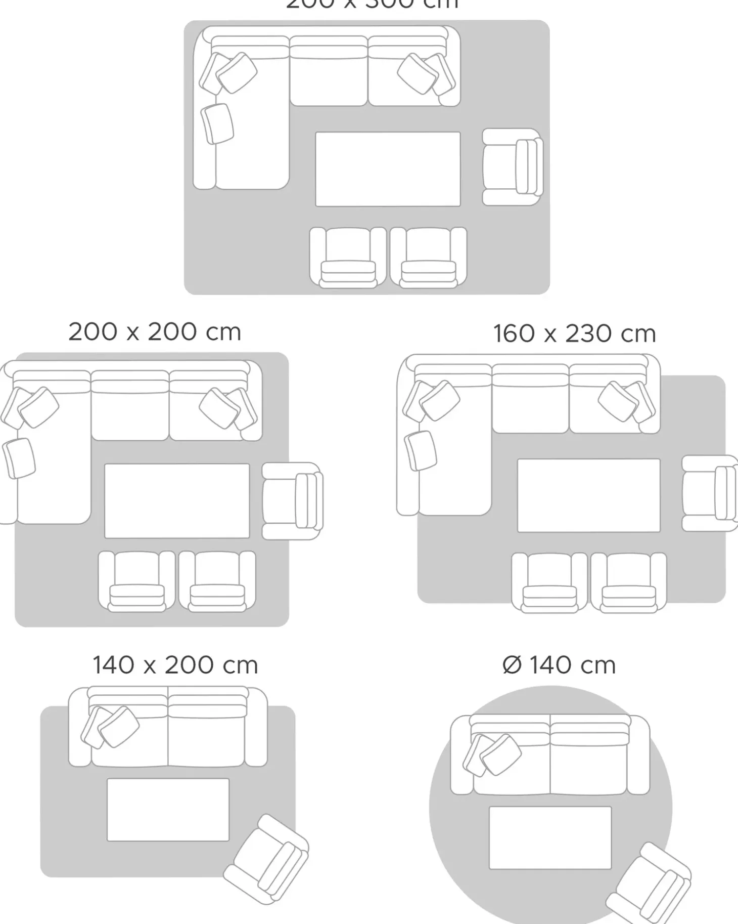 Gulvtæppe XINALI Lyserød 140 x 200 cm Bomuld