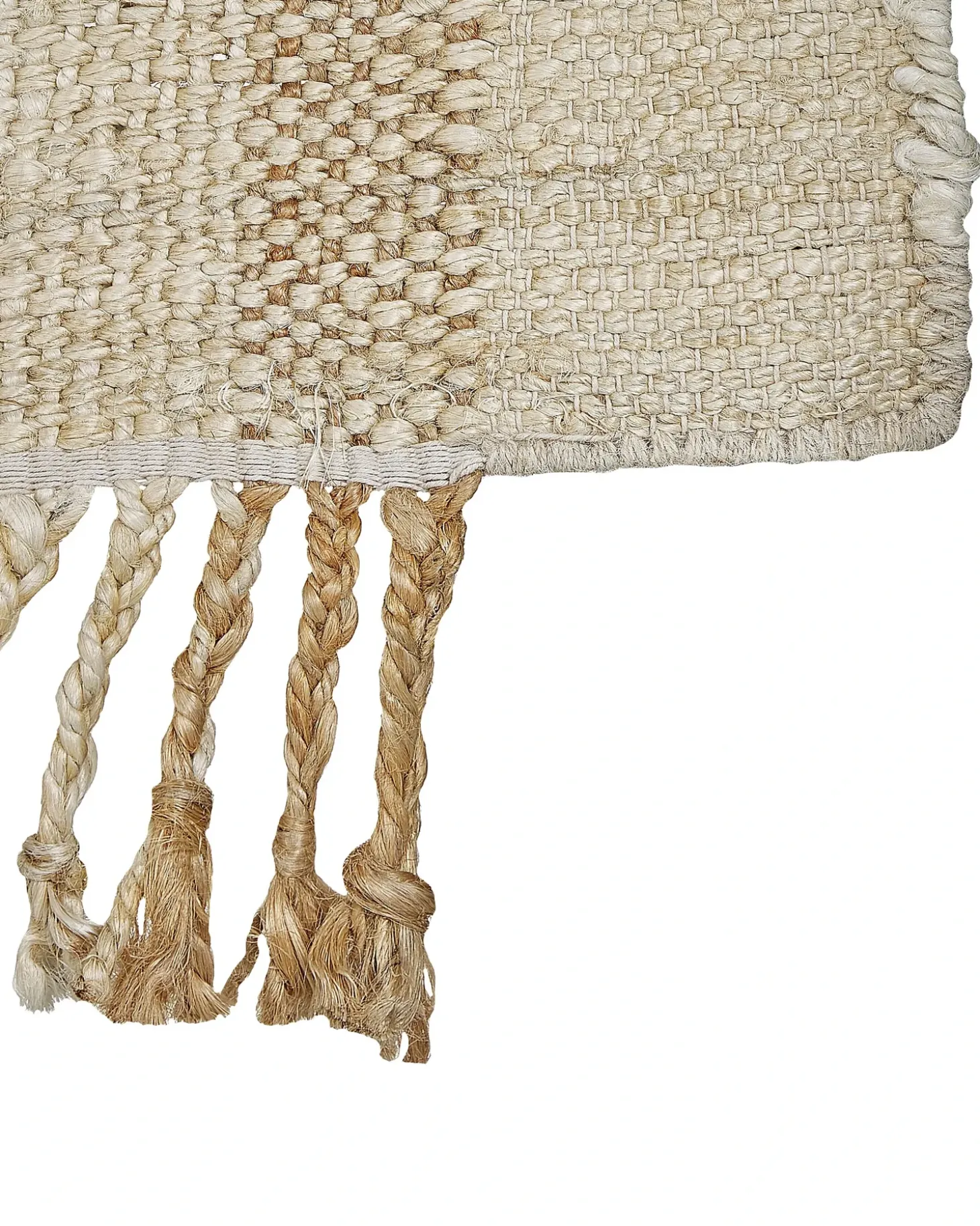 Gulvtæppe YELMEZ Beige 160 x 230 cm Jute