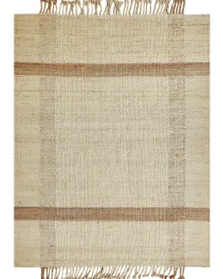 Gulvtæppe YELMEZ Beige 160 x 230 cm Jute