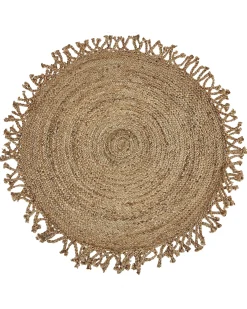 Gulvtæppe ZONGULDAK Beige ø 120 cm Jute