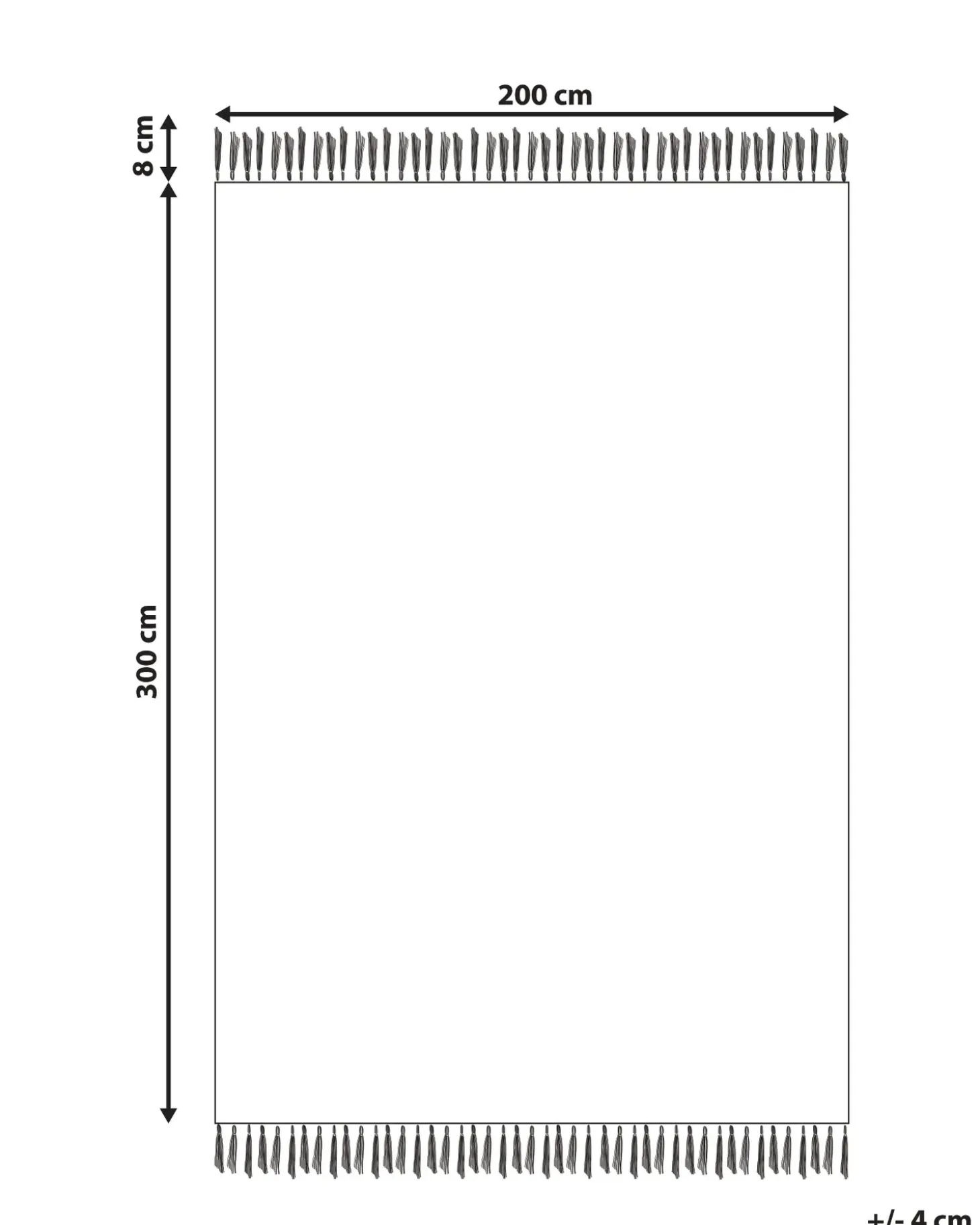 Gulvtæppe ZOVUNI Multifarvet 200 x 300 cm Uld Kelim