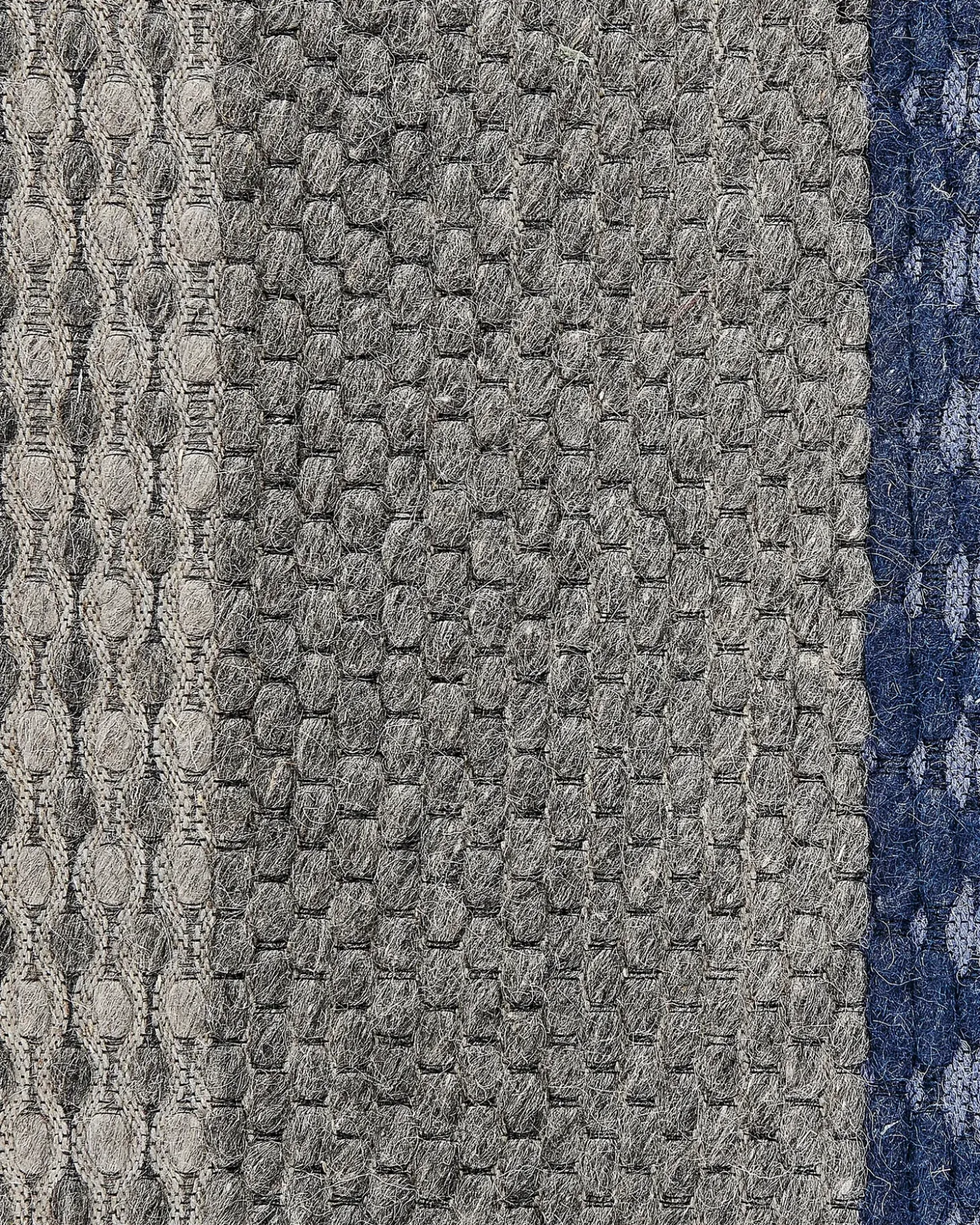 Gulvtæppe AKKAYA Blå 160 x 220 cm Uld