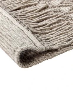 Gulvtæppe ALUCRA Sand Beige 160 x 230 cm Uld