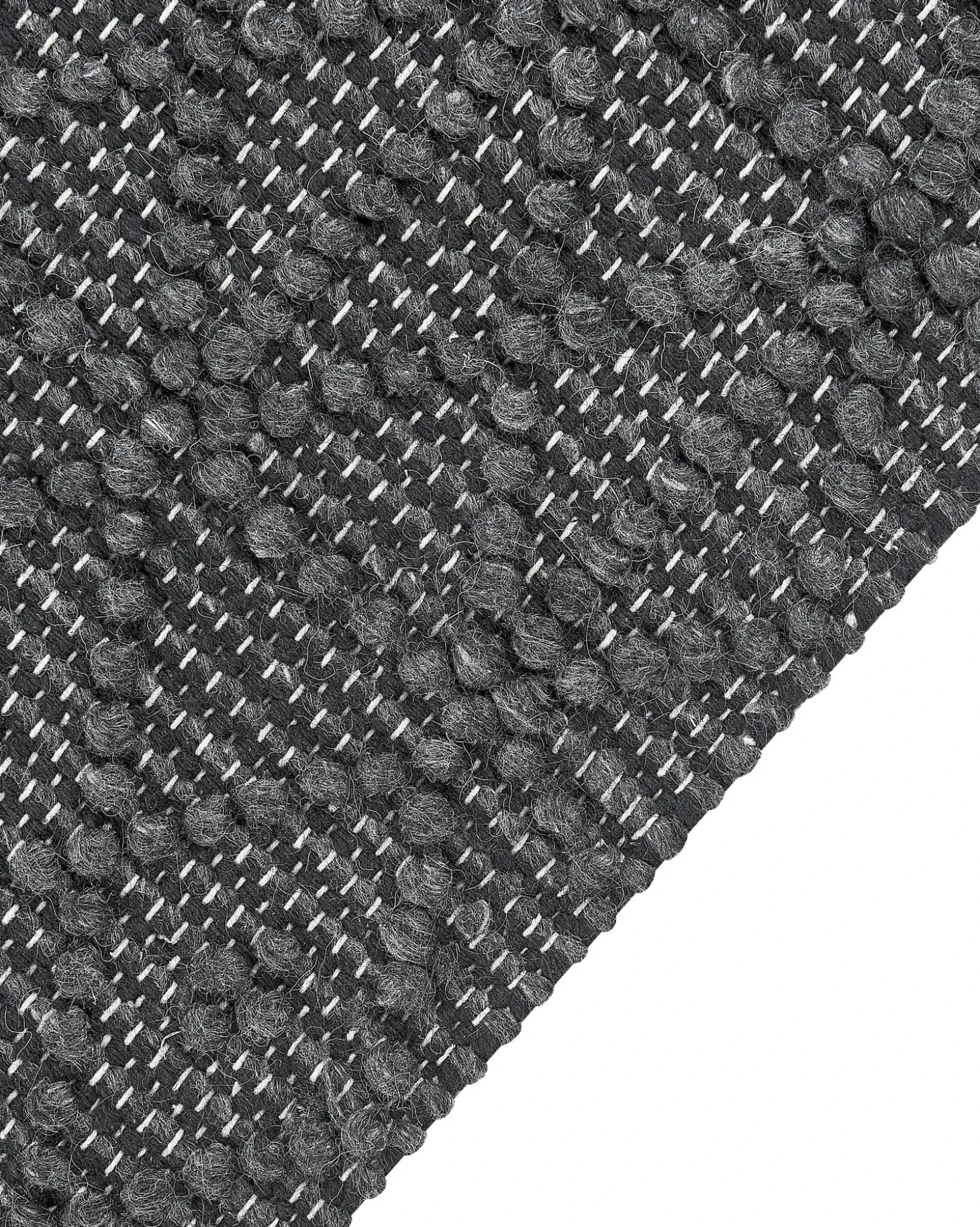Gulvtæppe ALUCRA Sort 200 x 300 cm Uld