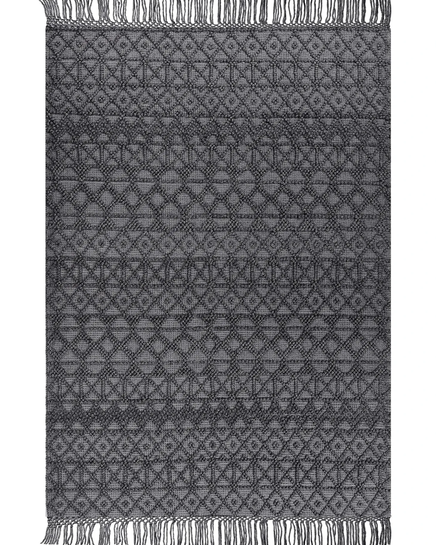 Gulvtæppe ALUCRA Sort 200 x 300 cm Uld