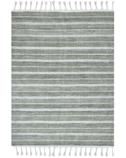 Gulvtæppe BADEMLI Mørkegrøn 140 x 200 cm