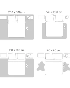 Gulvtæppe BANDIRMA Brun 140 x 200 cm Ægte læder