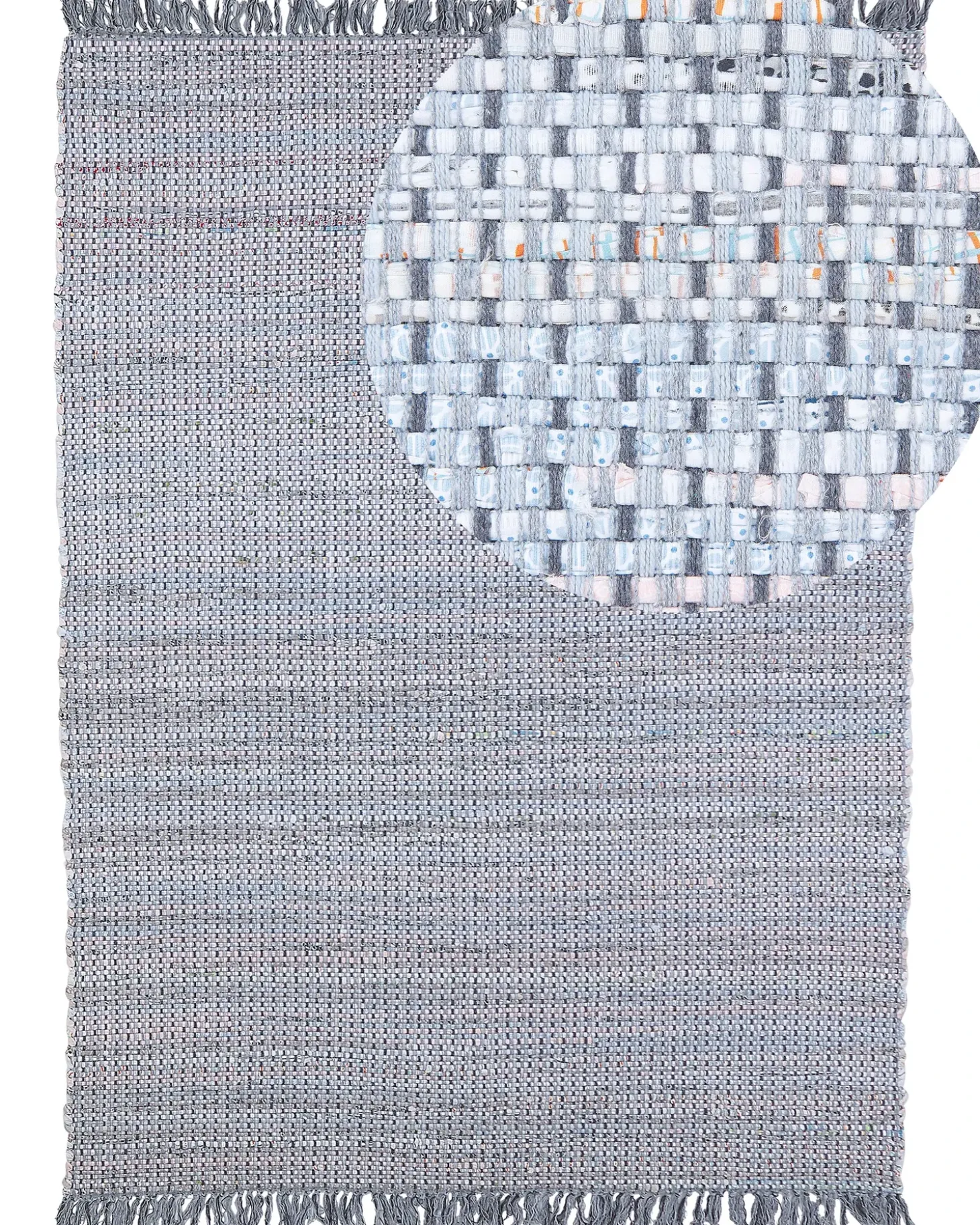 Gulvtæppe BESNI Grå 160 x 230 cm Bomuld