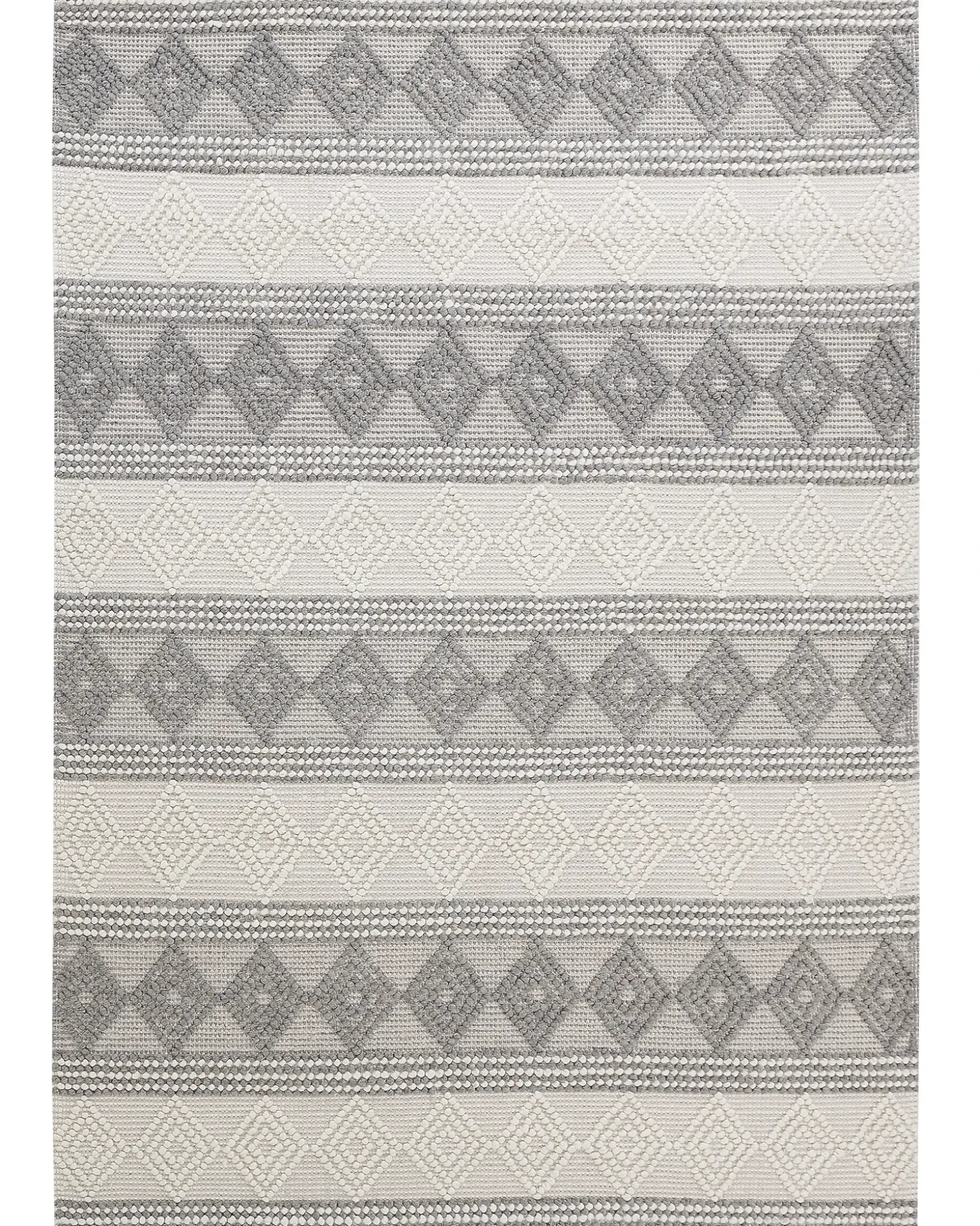 Gulvtæppe BOZOVA Lys Beige 160 x 230 cm Uld