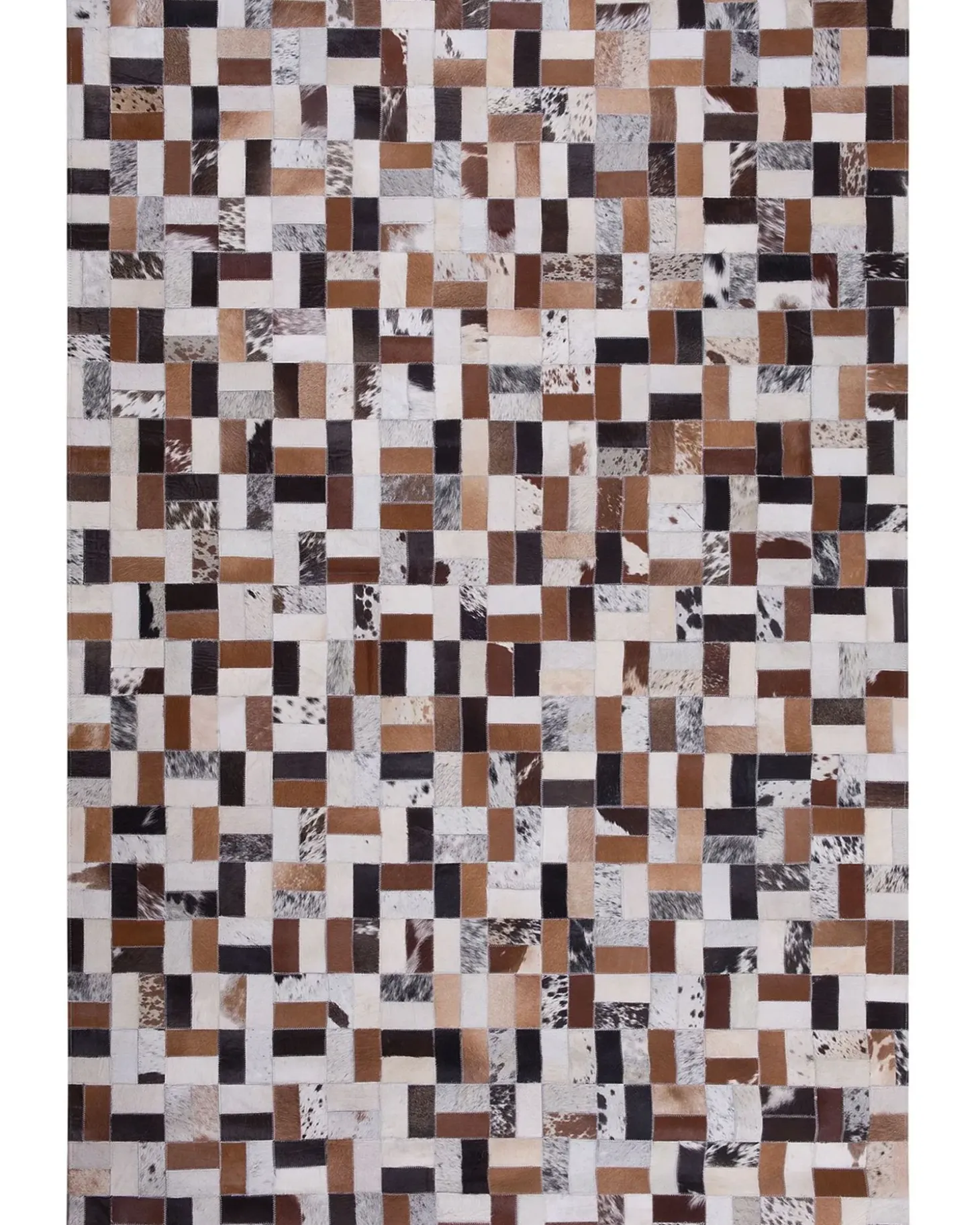 Gulvtæppe CESME Multifarvet 160 x 230 cm Ægte læder