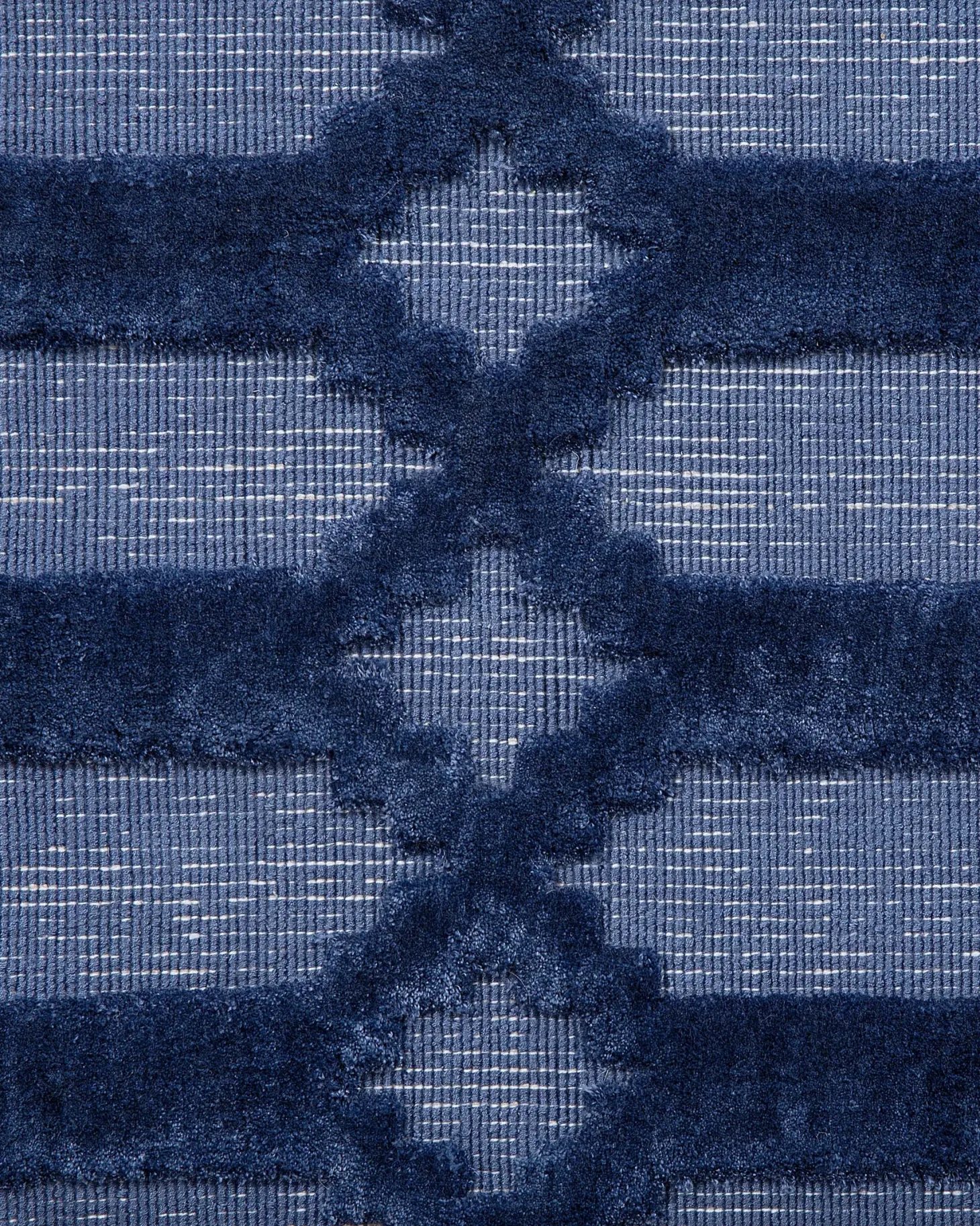 Gulvtæppe CIZRE Navy Blå 140 x 200 cm Viskose