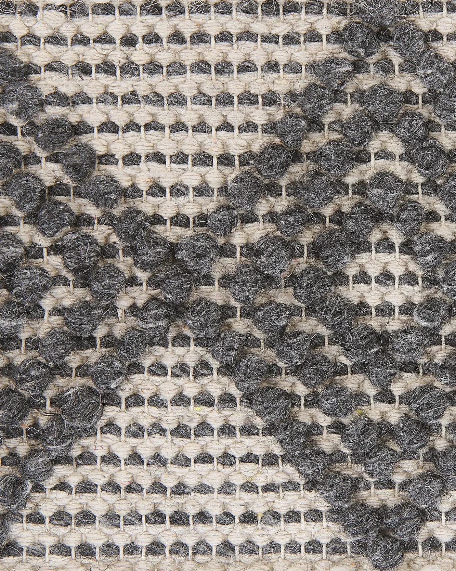 Gulvtæppe DAVUTLAR Lys Beige 160 x 230 cm Uld
