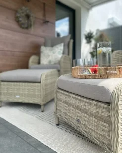 Gulvtæppe DIVARLI Beige 160 x 230 cm Uld