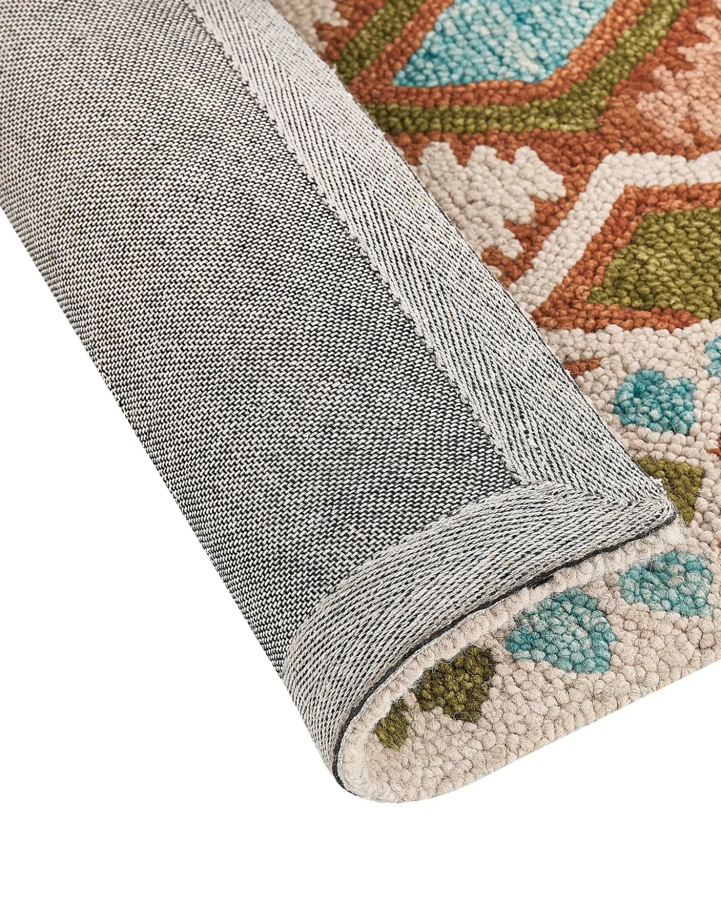 Gulvtæppe ERMENEK Multifarvet 160 x 230 cm Uld